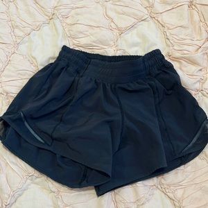 Black Hotty hot shorts (tall) size 4
